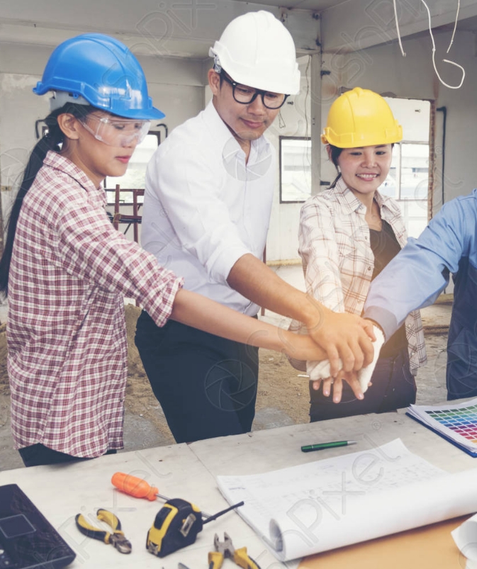 photo de l'équipe JMJ construction